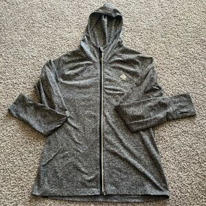 Women’s Large Rabbit long sleeve zip up with hood